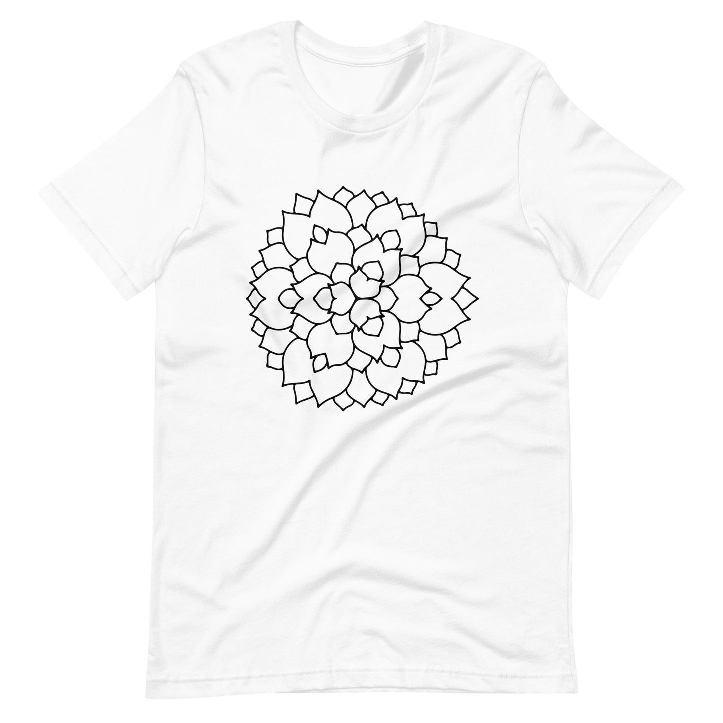 Printagon - Mandala 103 - White / XS