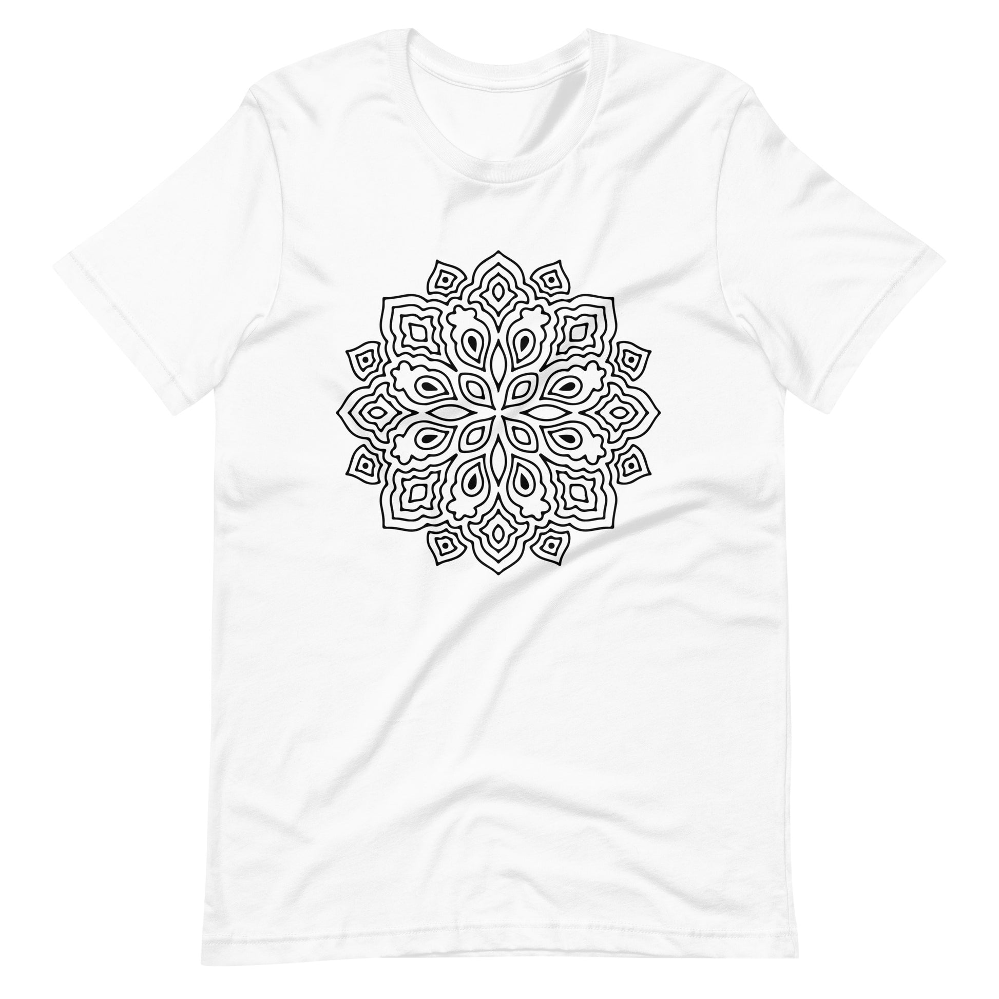 Printagon - Mandala 101 - White / XS