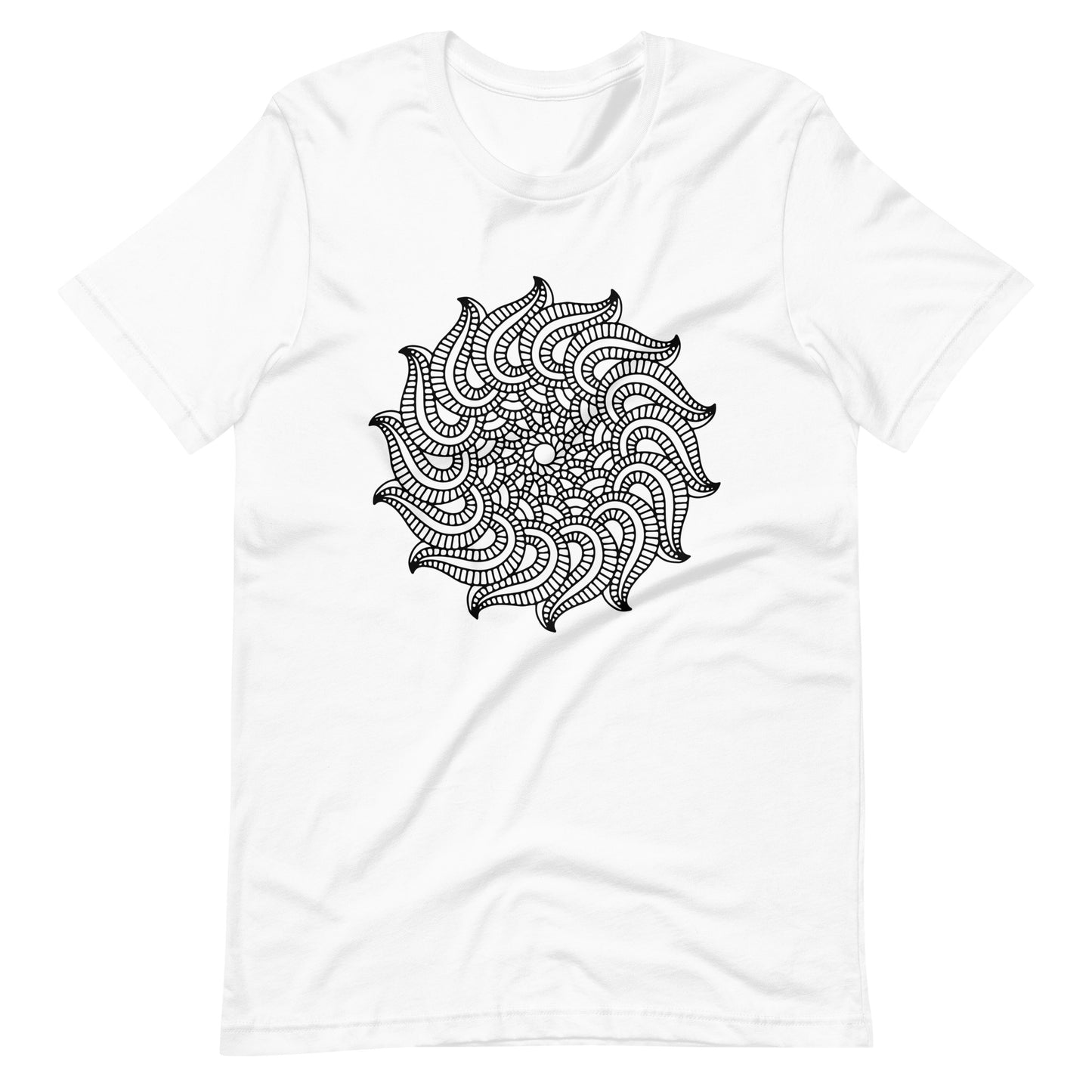 Printagon - Mandala 111 - White / XS