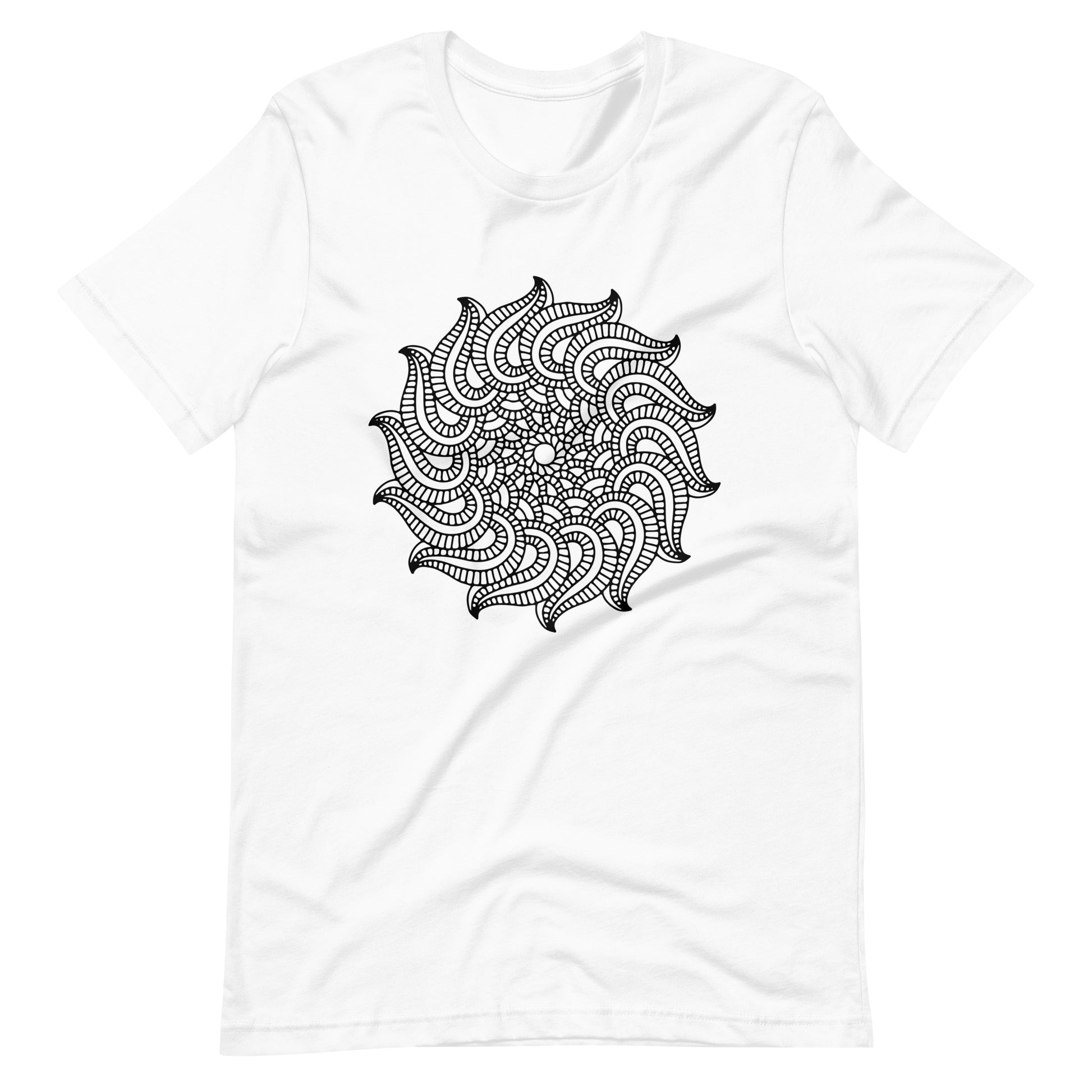 Printagon - Mandala 111 - White / XS