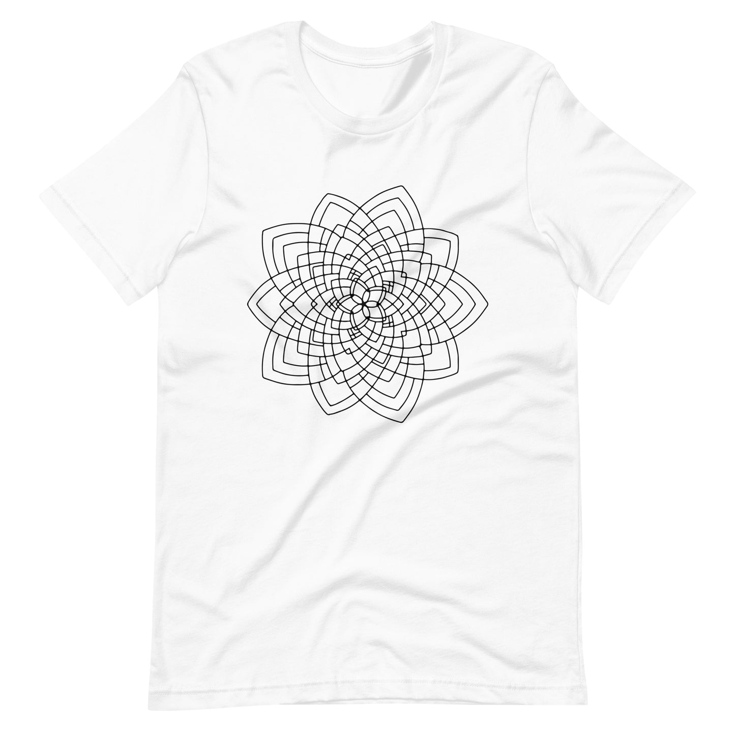 Printagon - Mandala 112 - White / XS