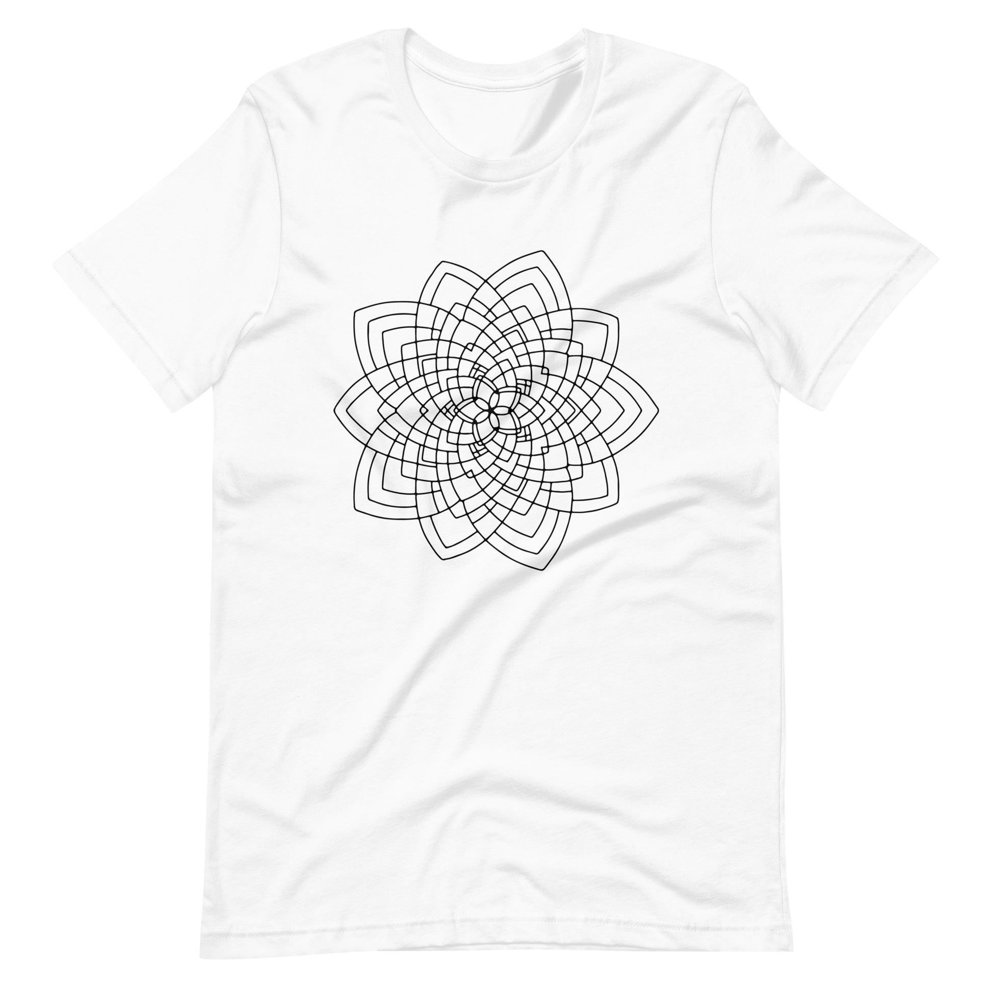 Printagon - Mandala 112 - White / XS