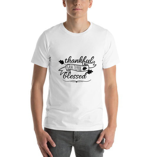 Thankful grateful blessed 003 - Unisex T-shirt - Printagon