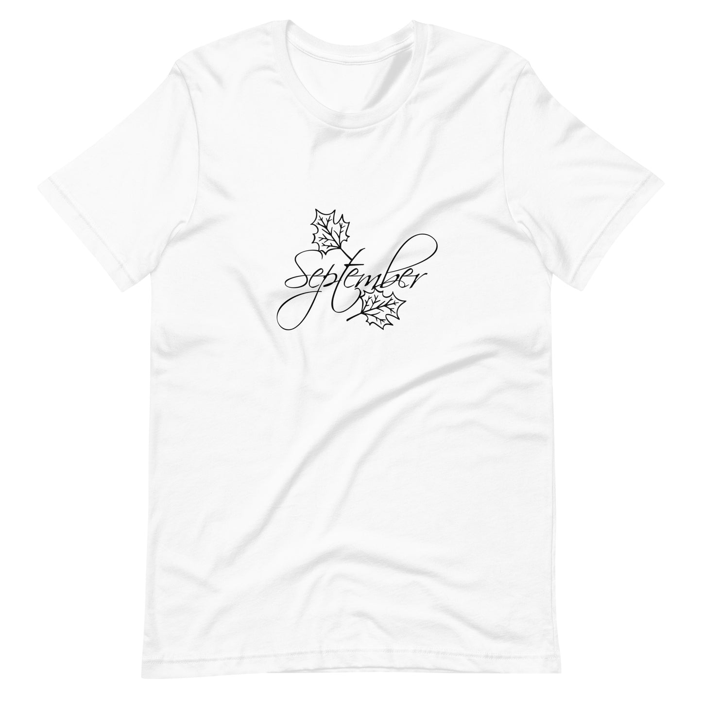 September - Unisex T-shirt - White / XS Printagon