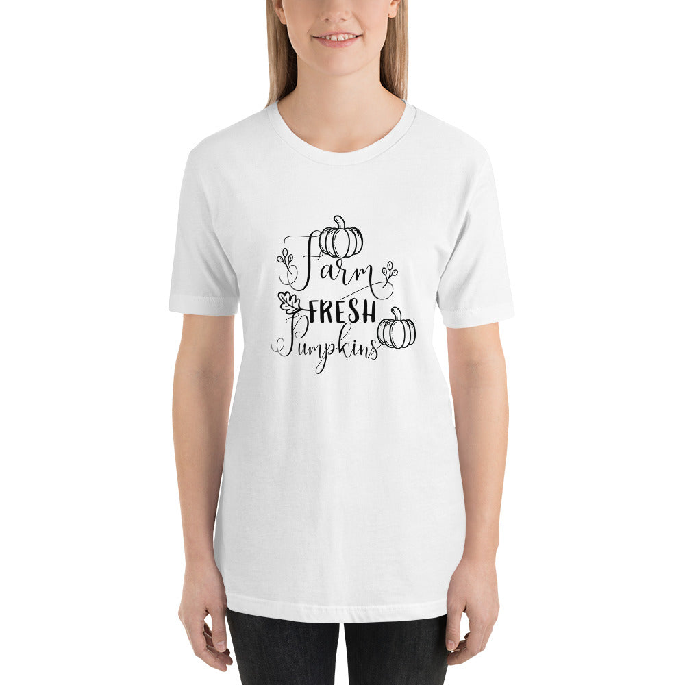 Printagon - Farm Fresh Pumpkin 002 - Unisex T-shirt -