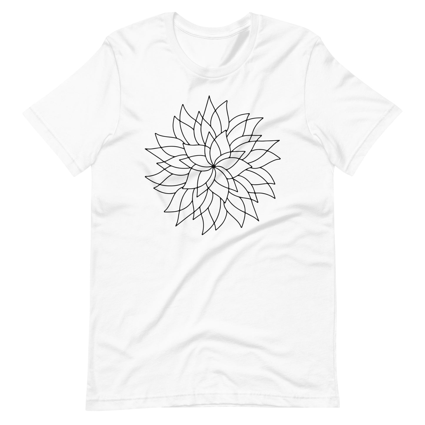 Printagon - Mandala 120 - T-shirt - White / XS