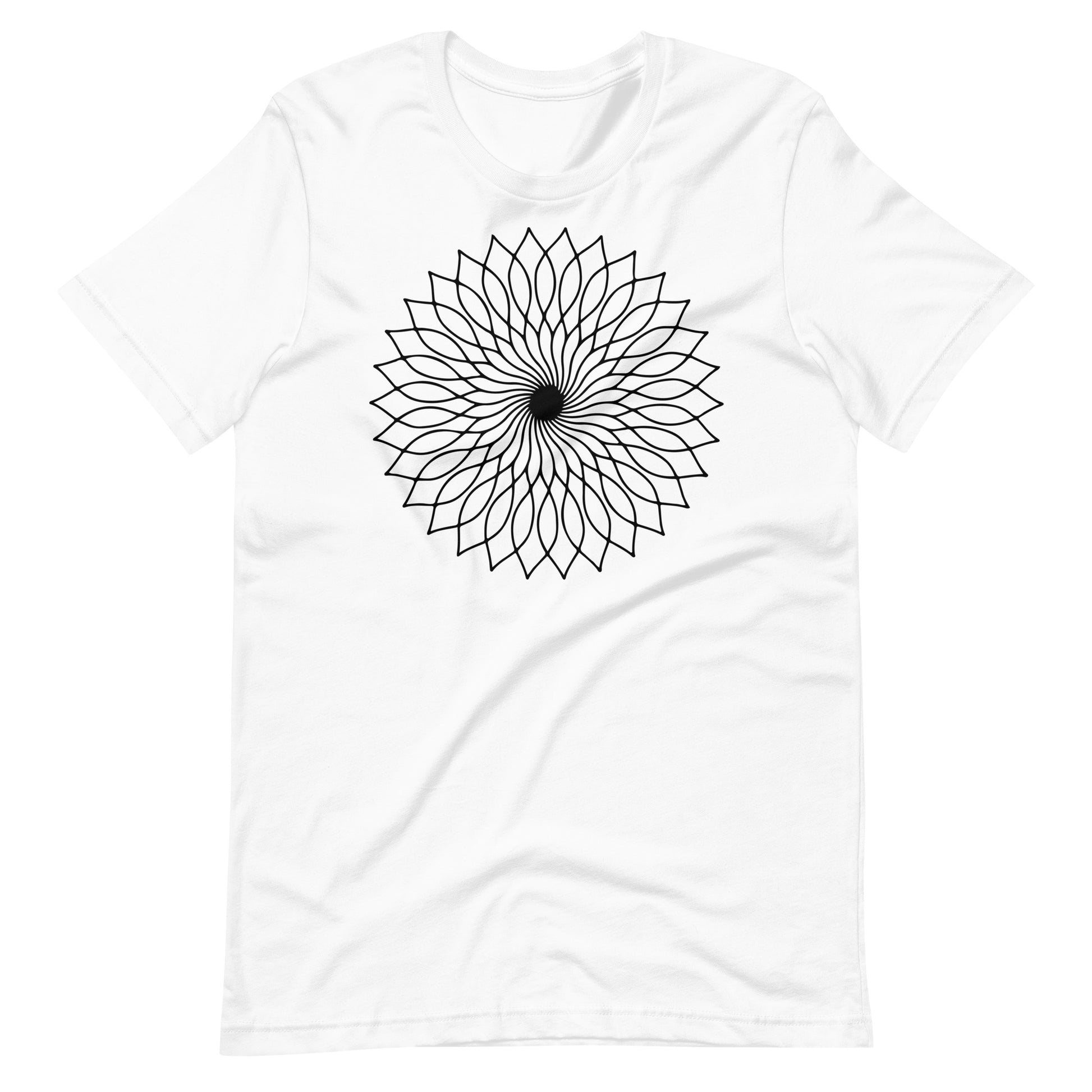 Printagon - Mandala 127 - T-shirt - White / XS