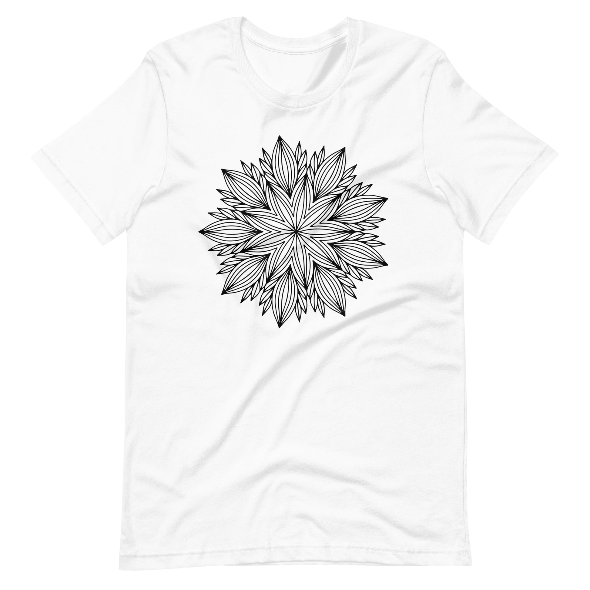 Printagon - Mandala 130 - T-shirt - White / XS