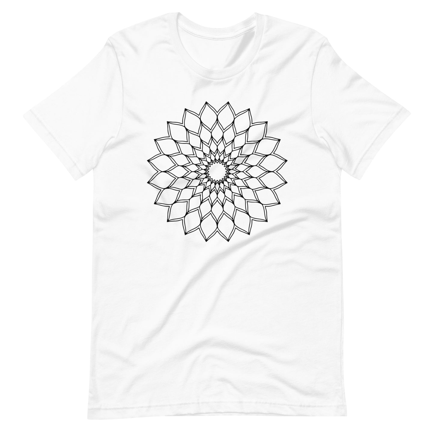 Printagon - Mandala 131 - T-shirt - White / XS