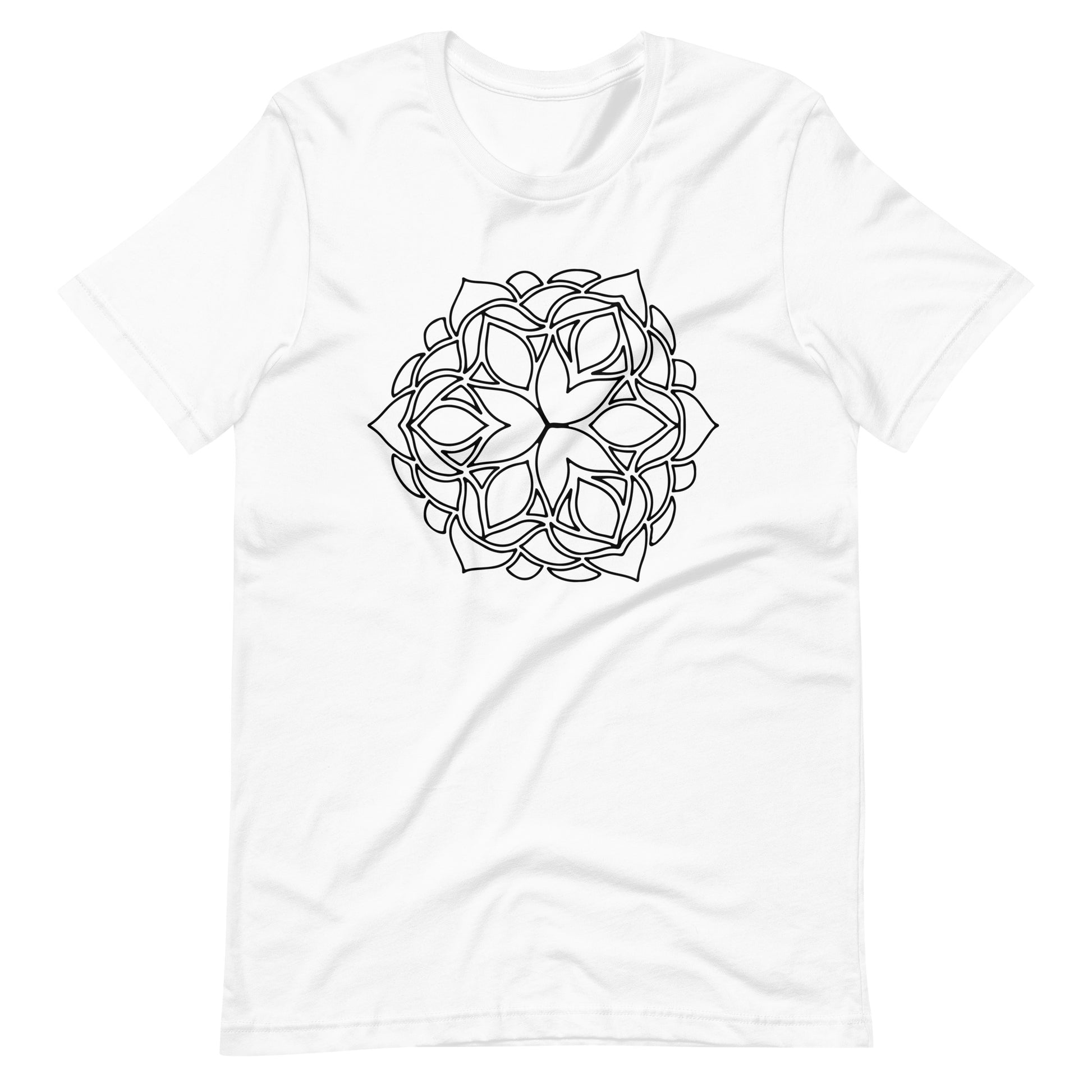 Printagon - Mandala 132 - T-shirt - White / XS