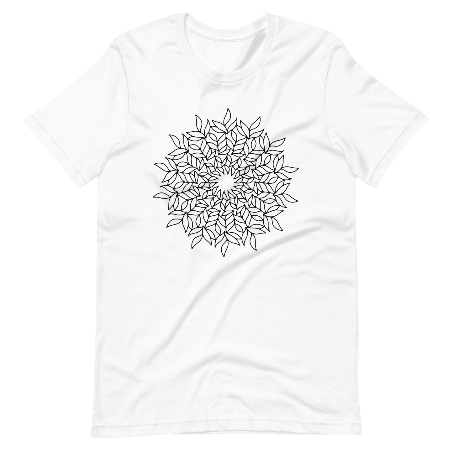 Printagon - Mandala 133 - T-shirt - White / XS