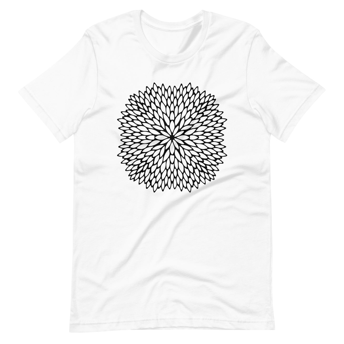 Printagon - Mandala 141 - T-shirt - White / XS