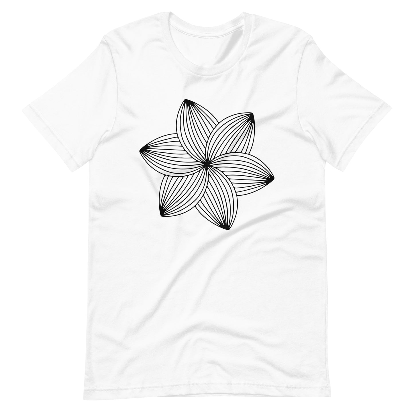 Printagon - Mandala 153 - T-shirt - White / XS