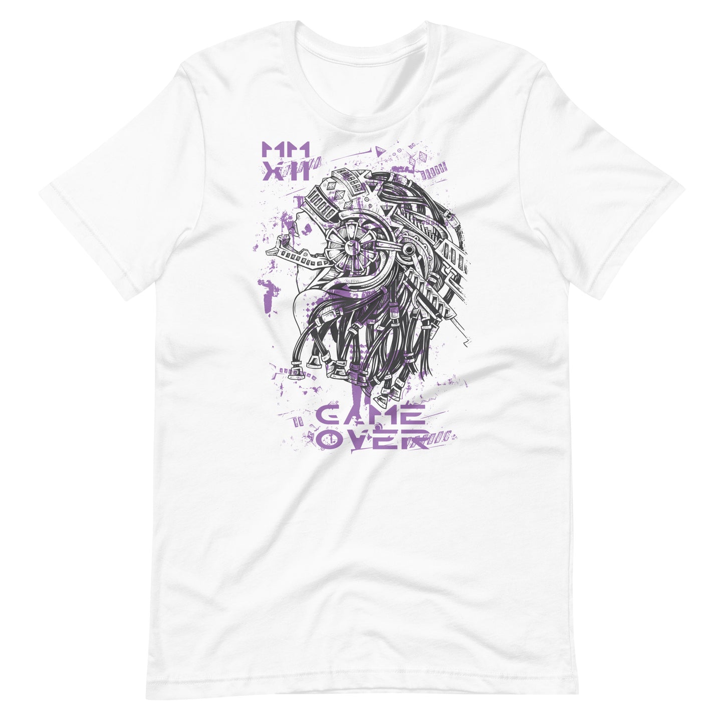 Printagon - Game Over - T-shirt - White / XS