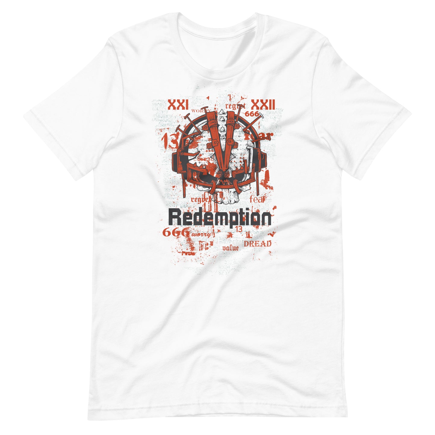 Printagon - Redemption - T-shirt - White / XS