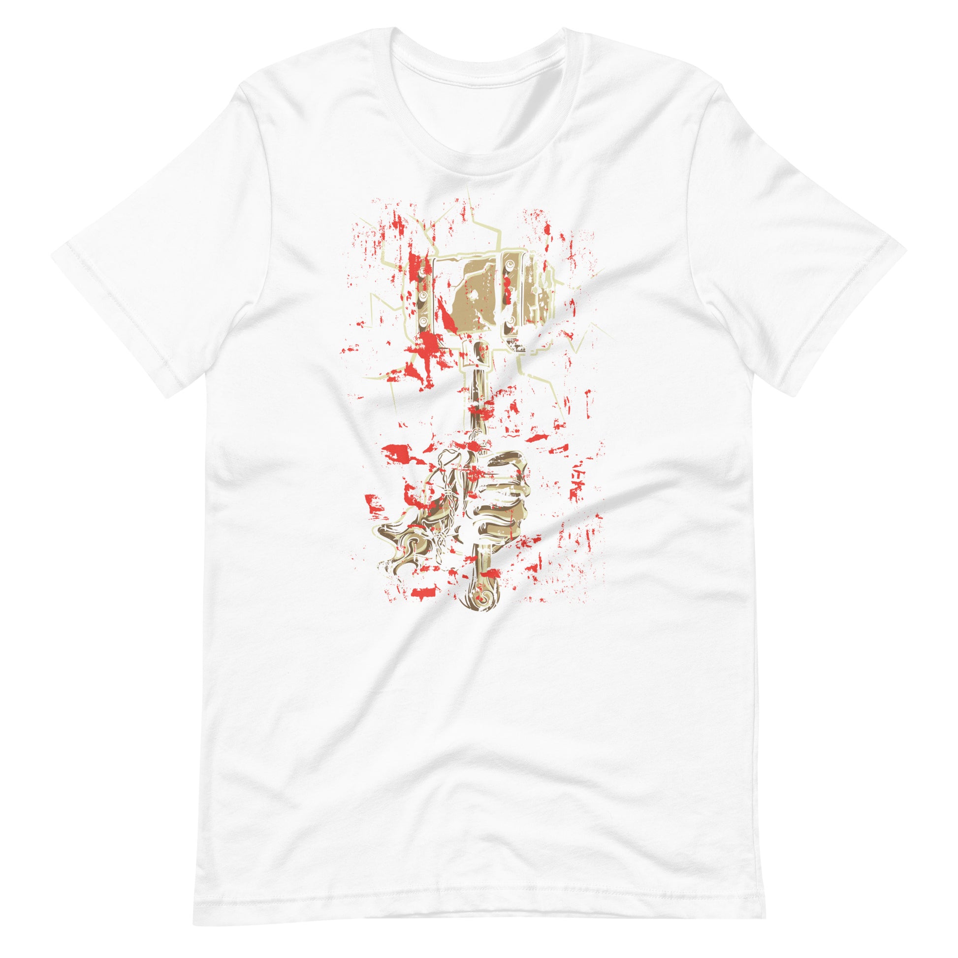 Printagon - Heavy Ax - T-shirt - White / XS