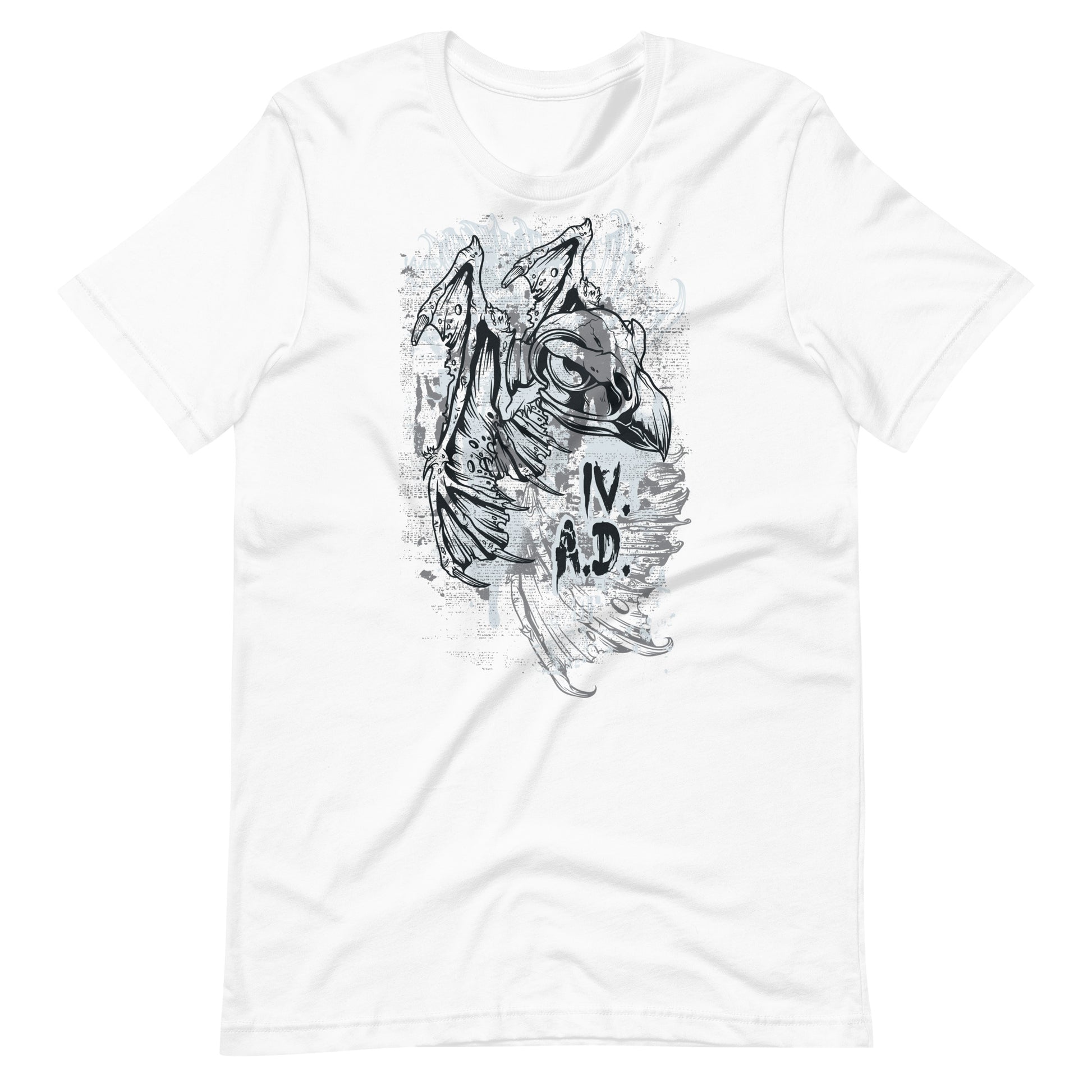 Printagon - IV A.D T-shirt - White / XS