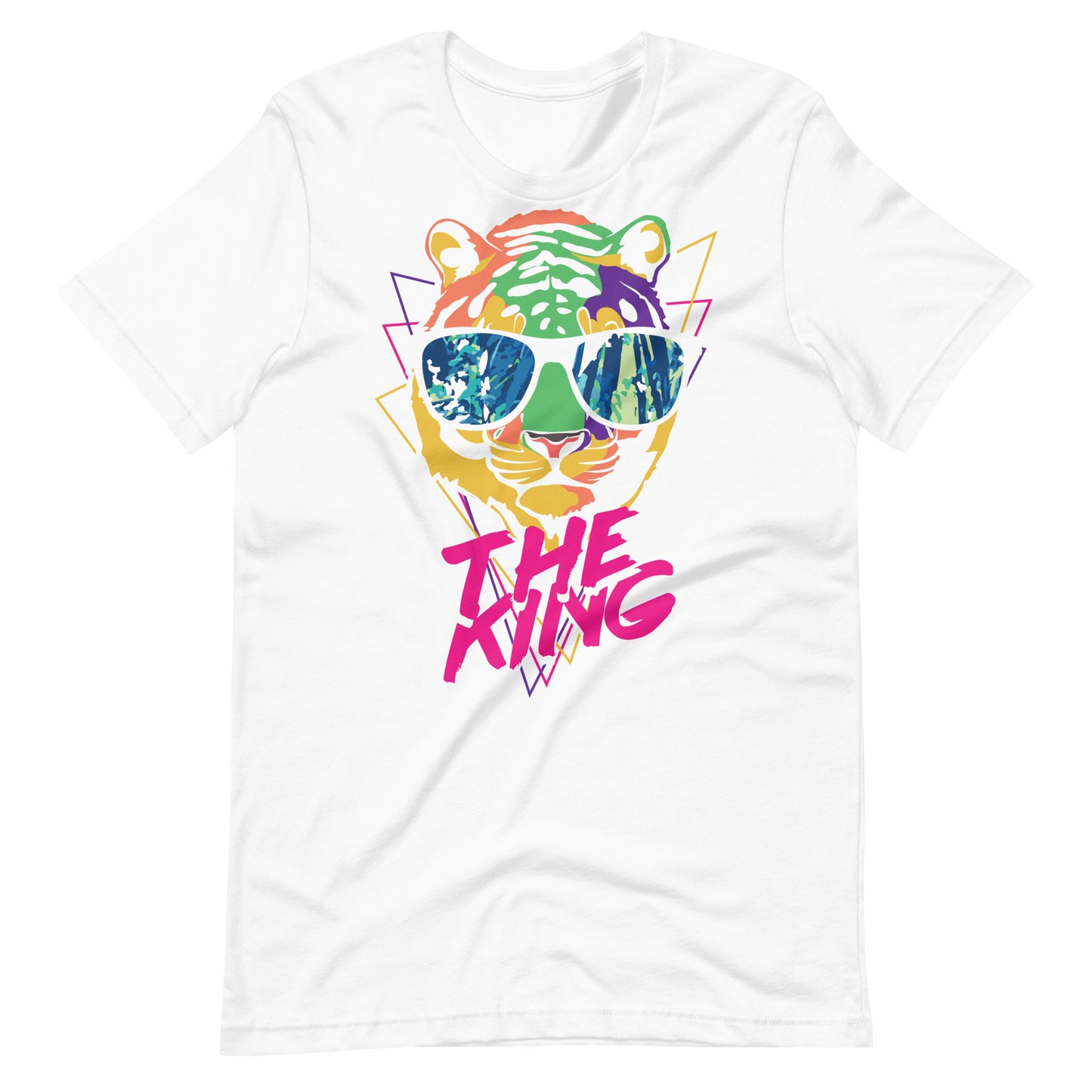 Printagon - The king - Unisex T-shirt - White / XS