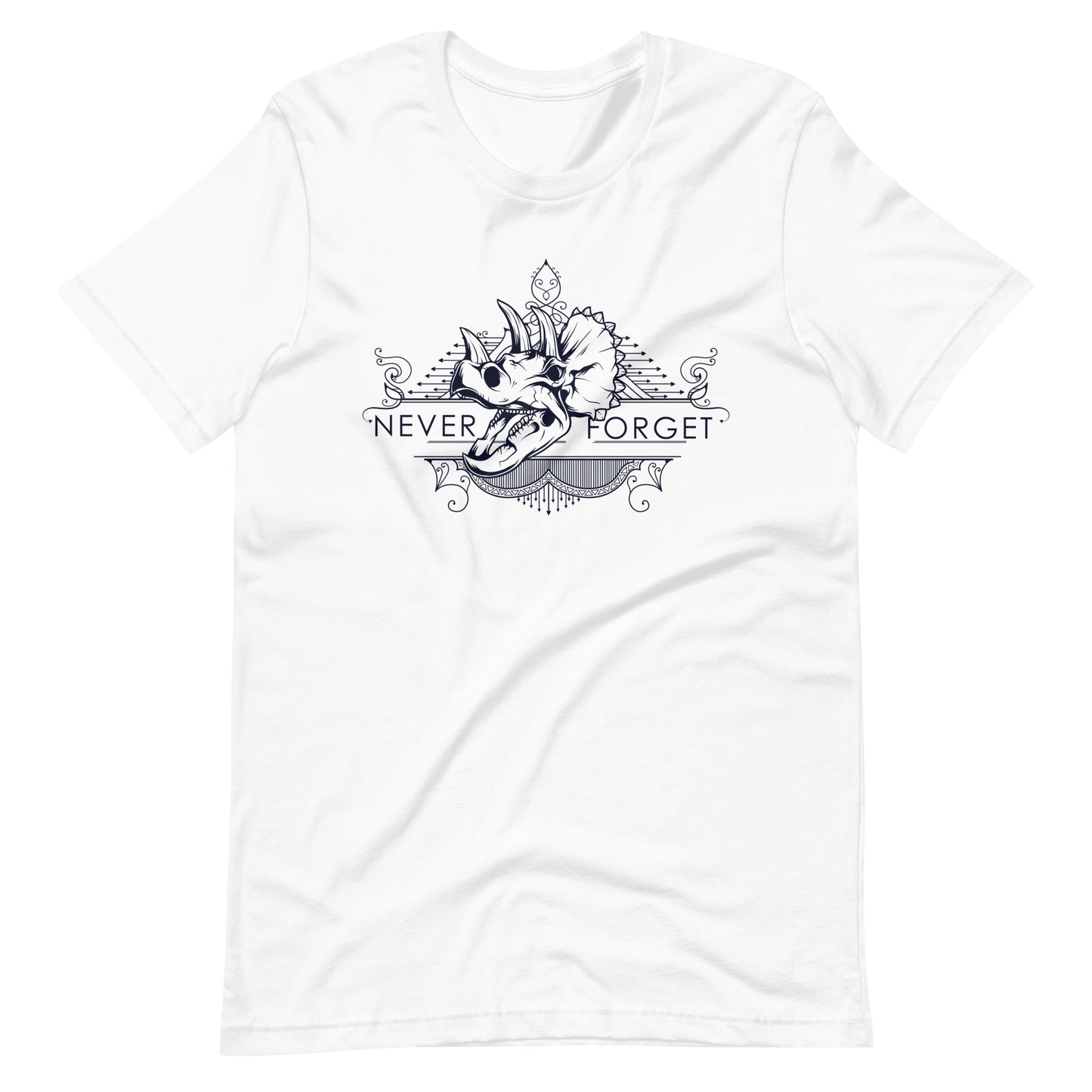 Printagon - Never Forget 002 - Unisex T-shirt - White / XS