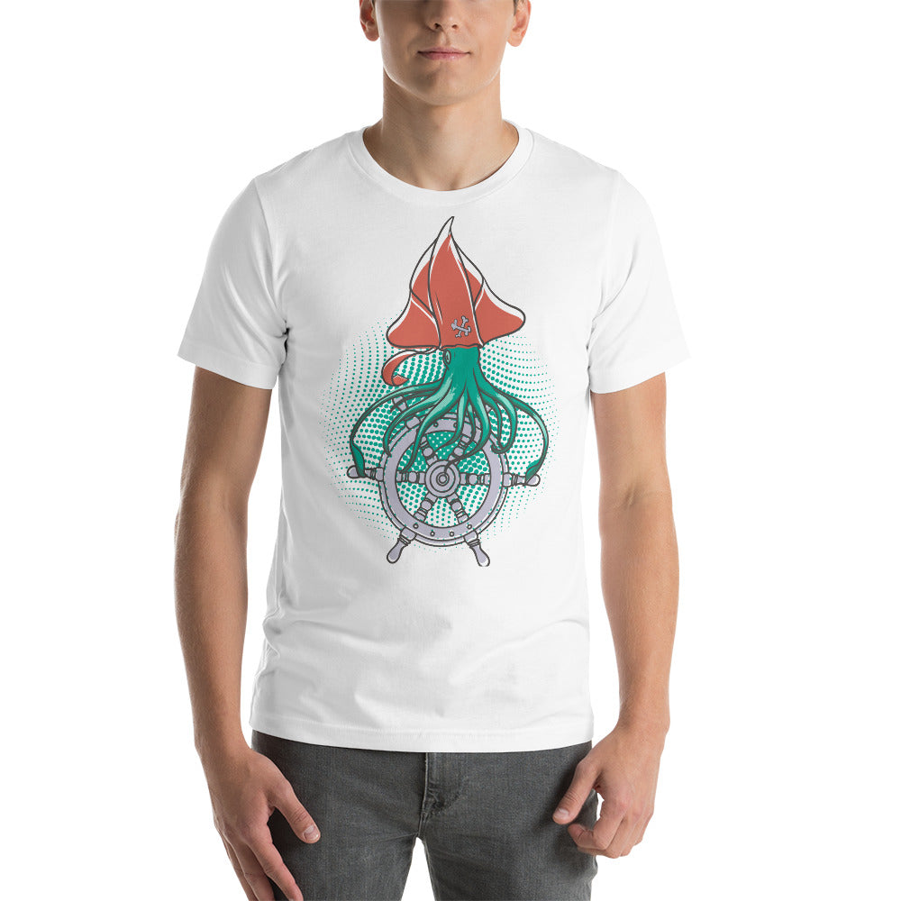 Printagon - Squid Pirate - Unisex T-shirt -