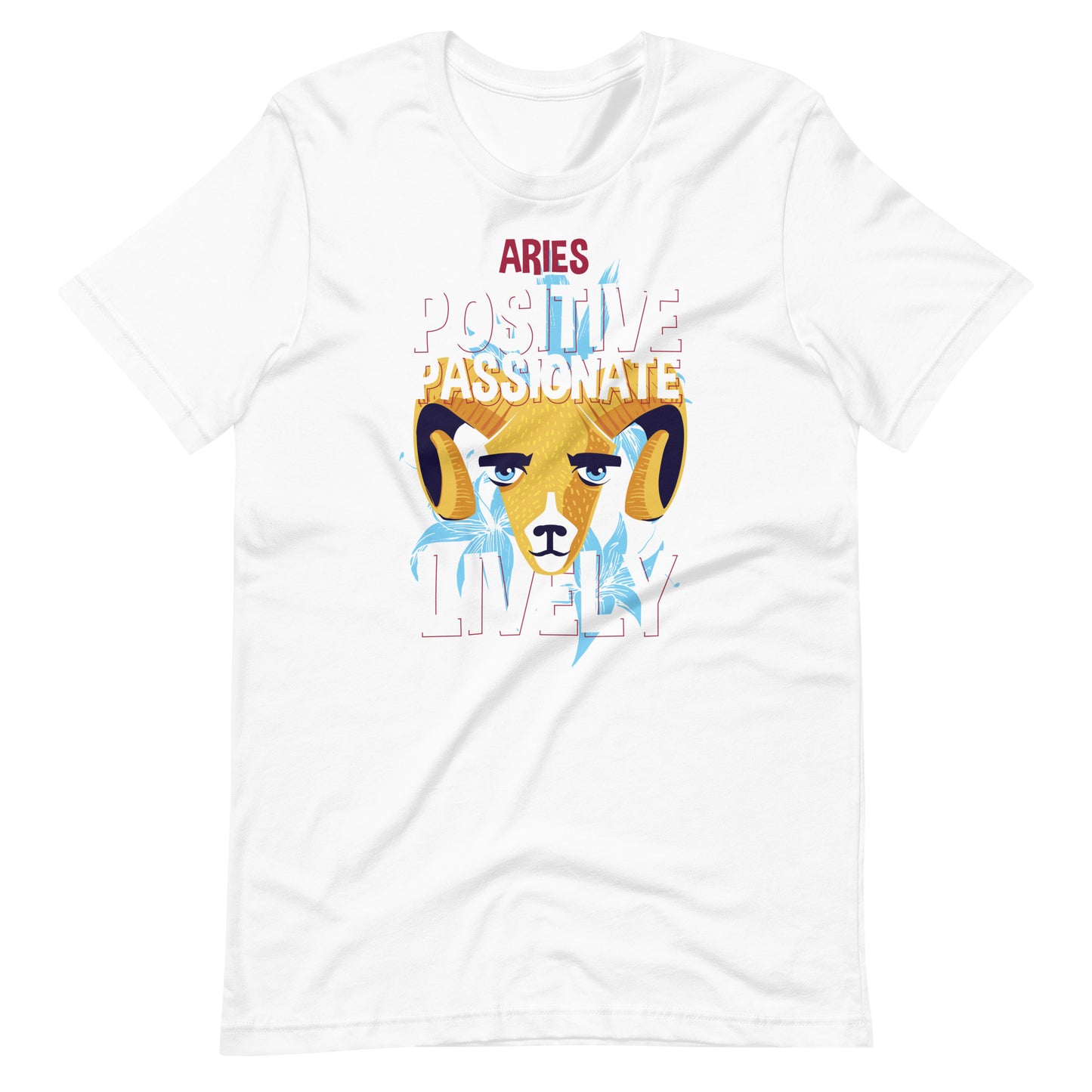 Printagon - Aries - T-shirt - White / XS