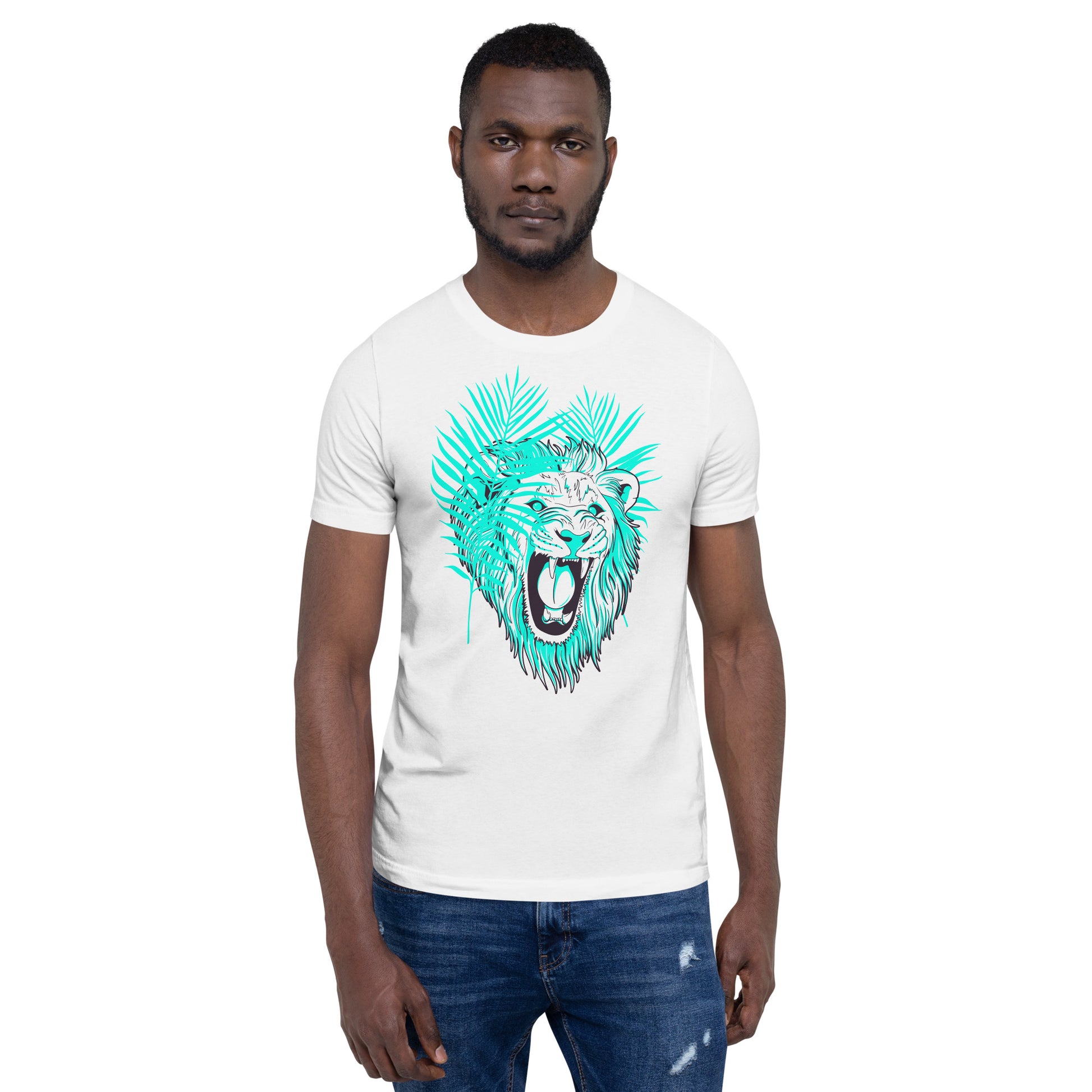 Printagon - Lion Leaves - T-shirt -