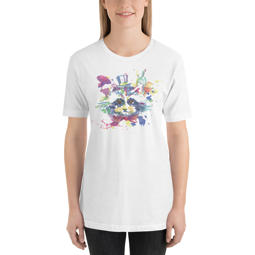 Printagon - Colorful Cat - Unisex T-shirt -