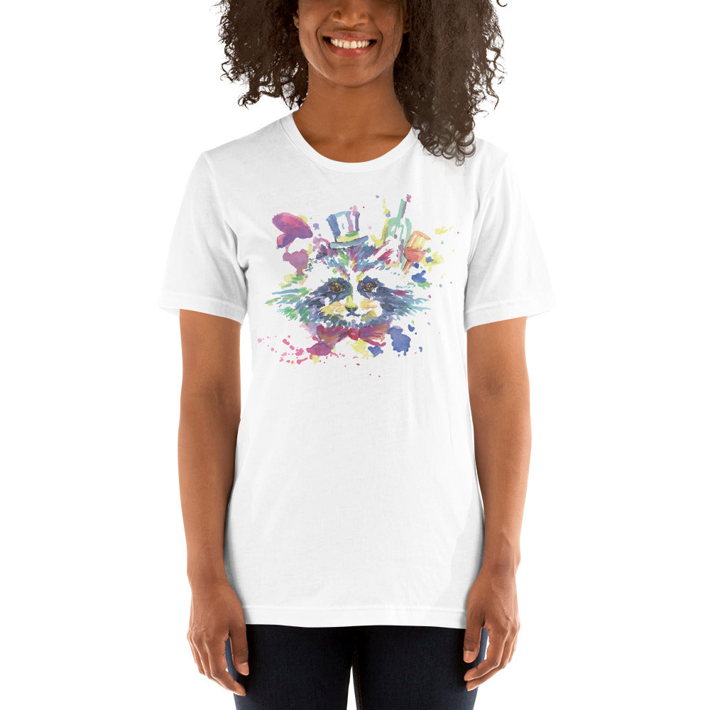 Printagon - Colorful Cat - Unisex T-shirt -