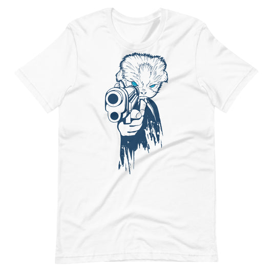 Printagon - Animal Killer - Unisex T-shirt - White / XS