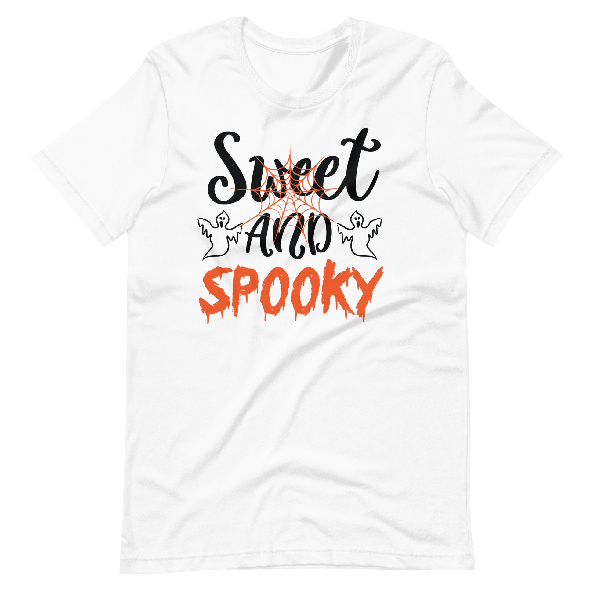 Printagon - Sweet and Spooky - Unisex T-shirt - White / XS