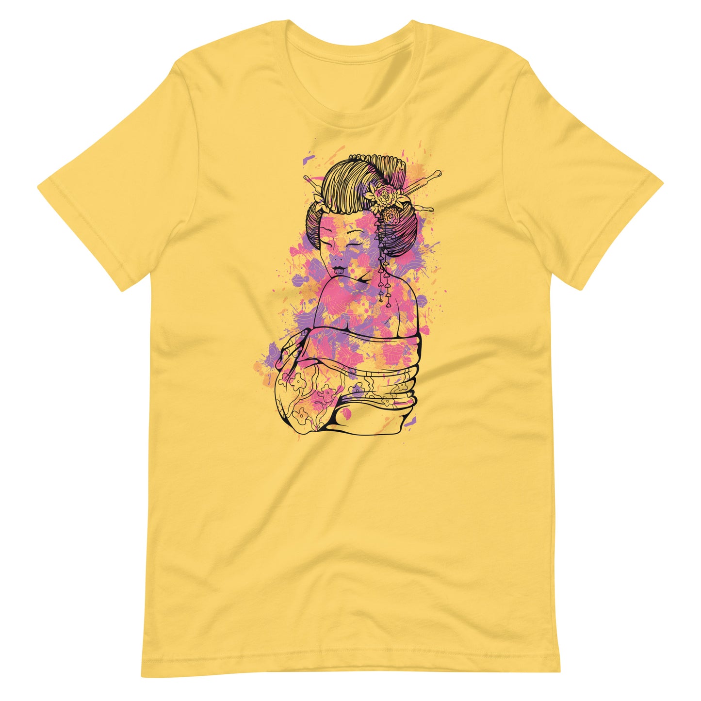 Sweet lady - Unisex T-shirt - Yellow / S Printagon