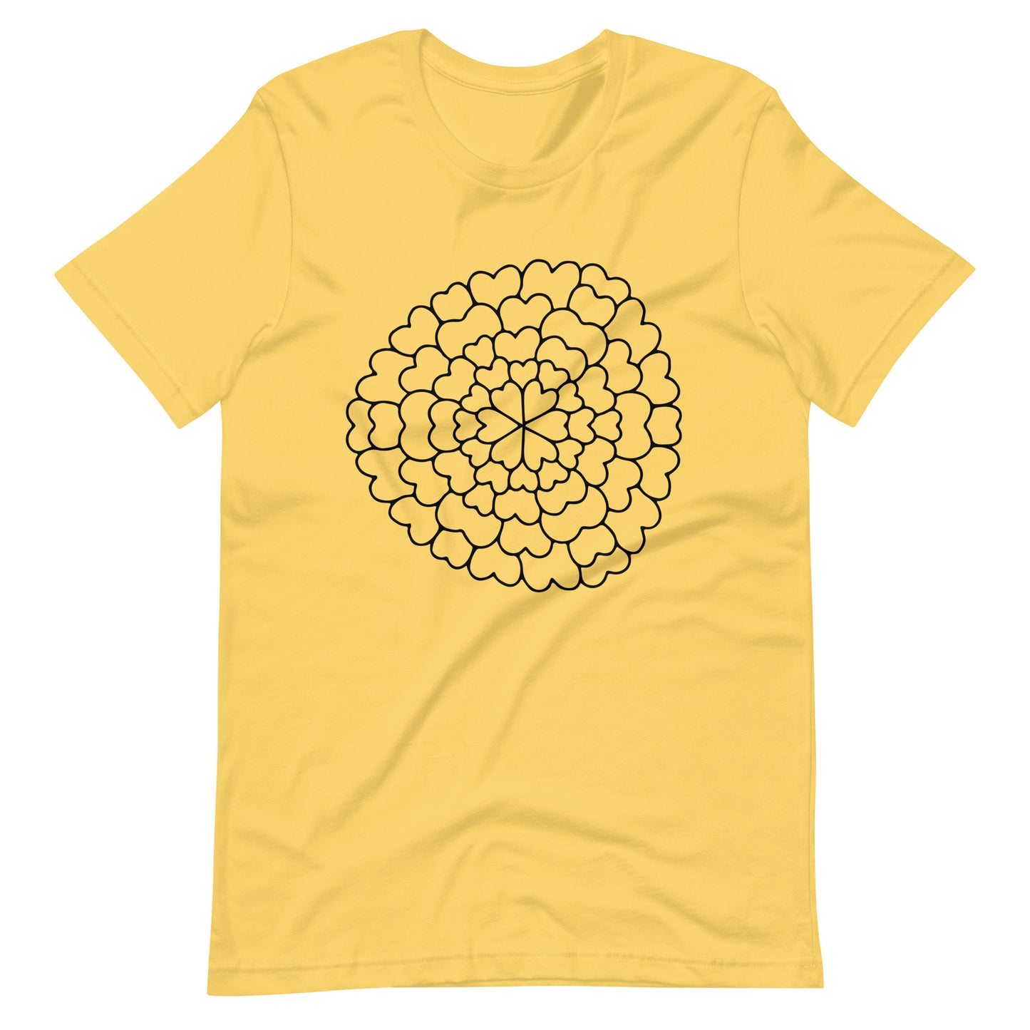 Printagon - Mandala 100 - Yellow / S