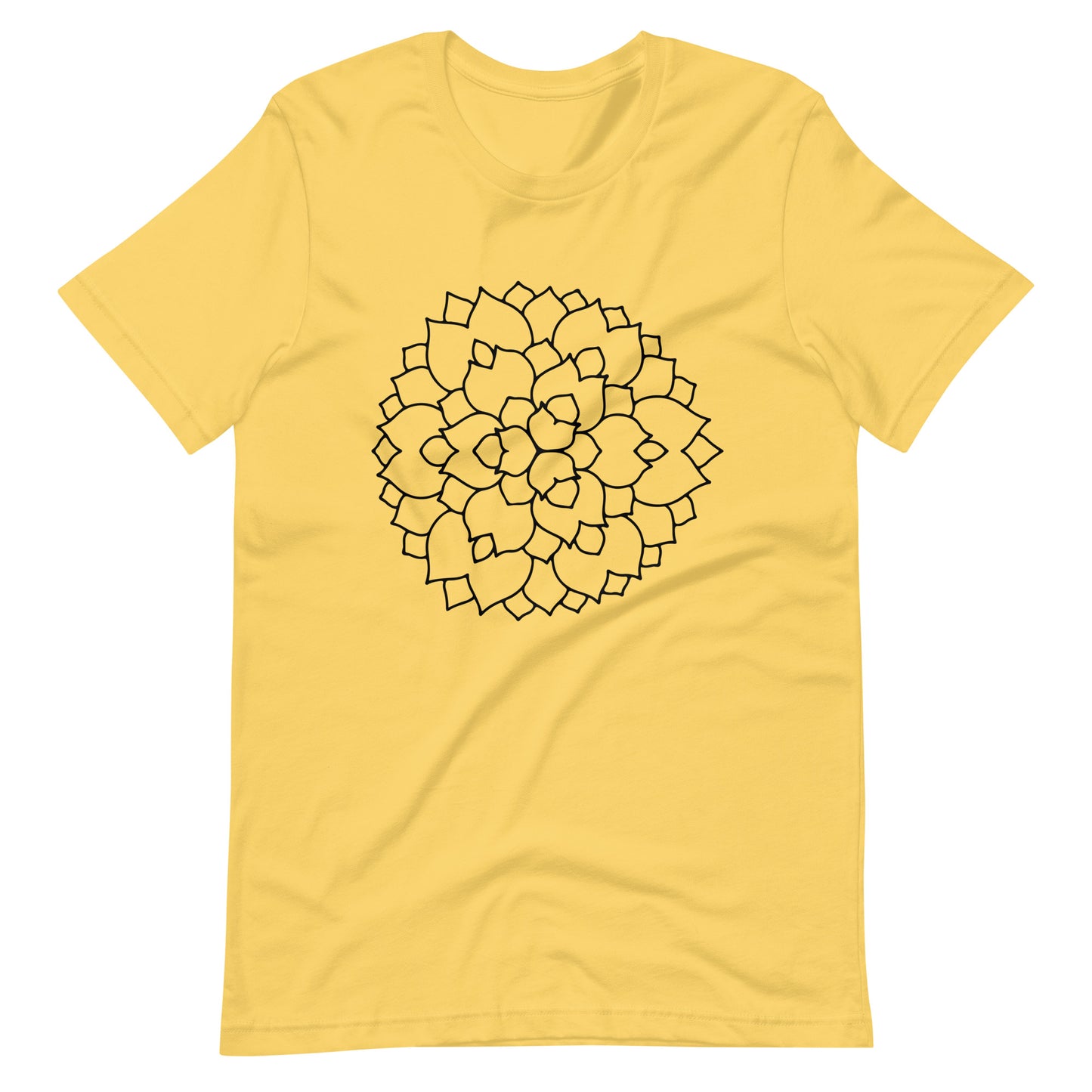 Printagon - Mandala 103 - Yellow / S