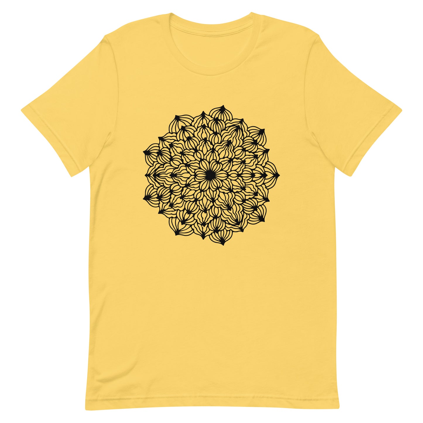 Printagon - Mandala 104 - Yellow / S