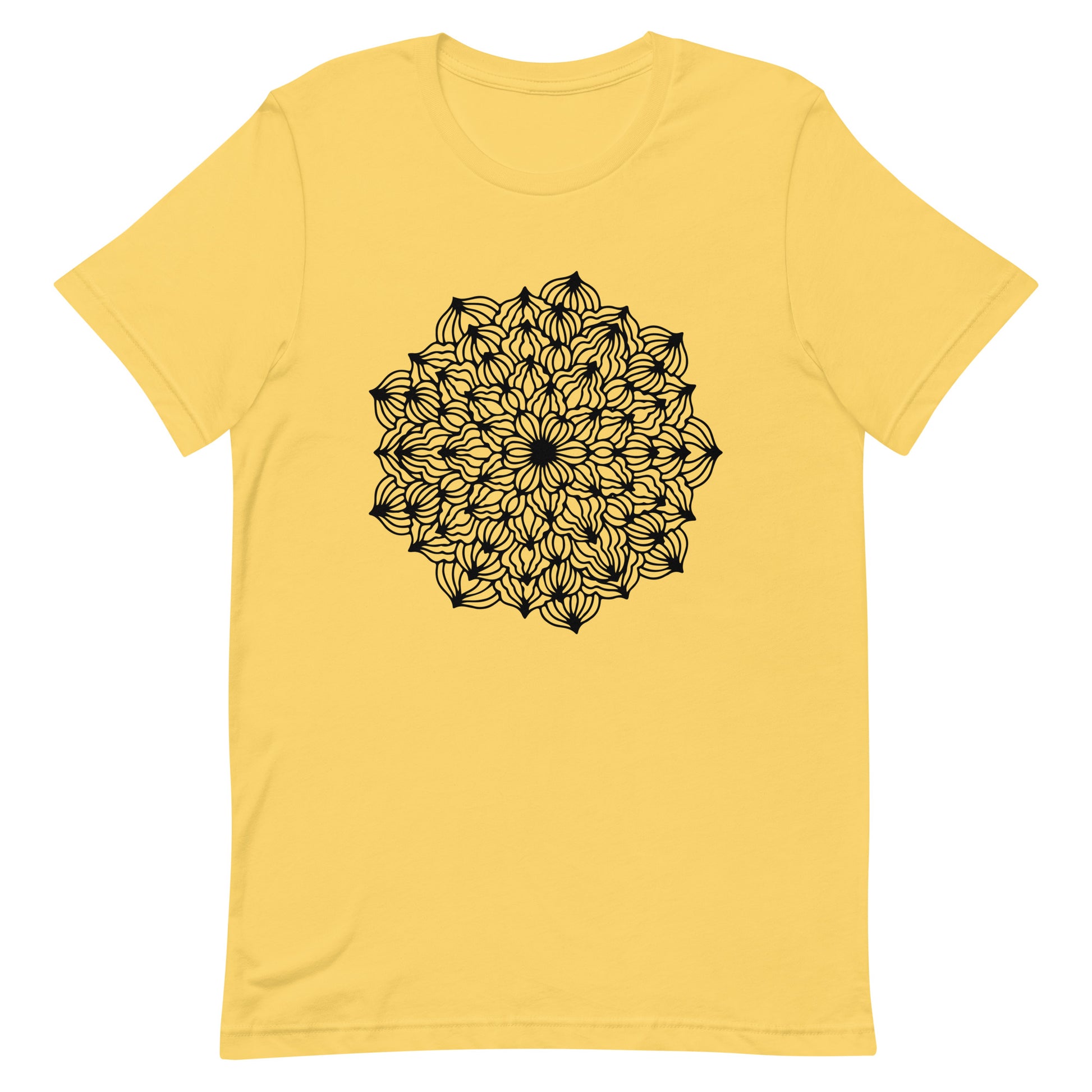 Printagon - Mandala 104 - Yellow / S