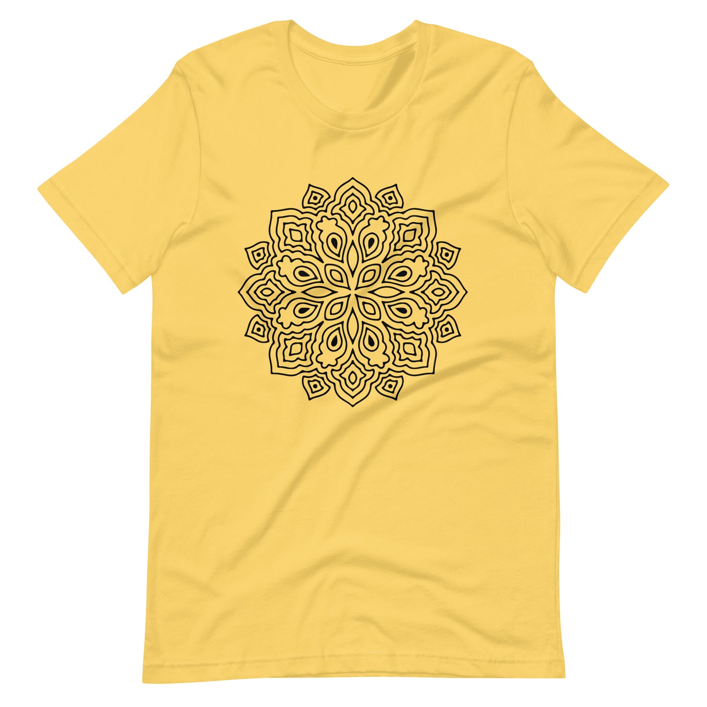 Printagon - Mandala 101 - Yellow / S