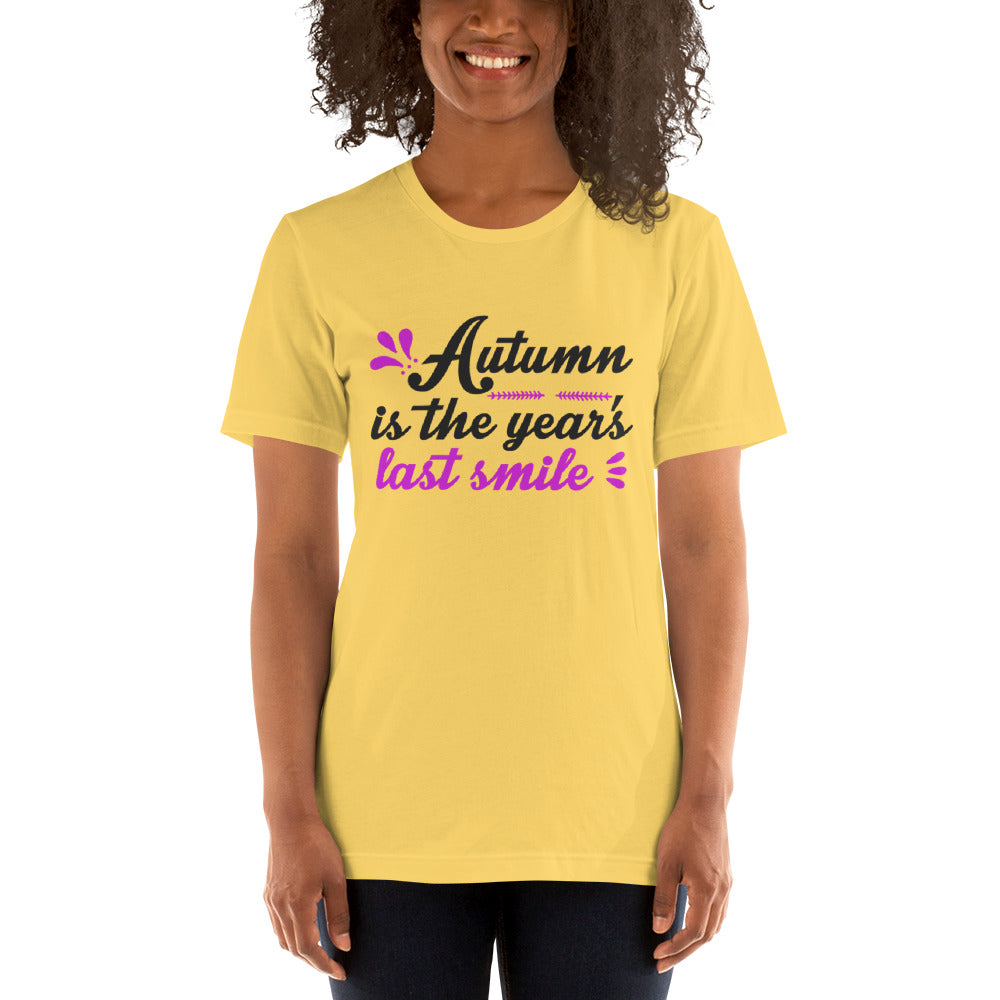 Printagon - Autumn Is The Year's Last Smile - Unisex T-shirt -