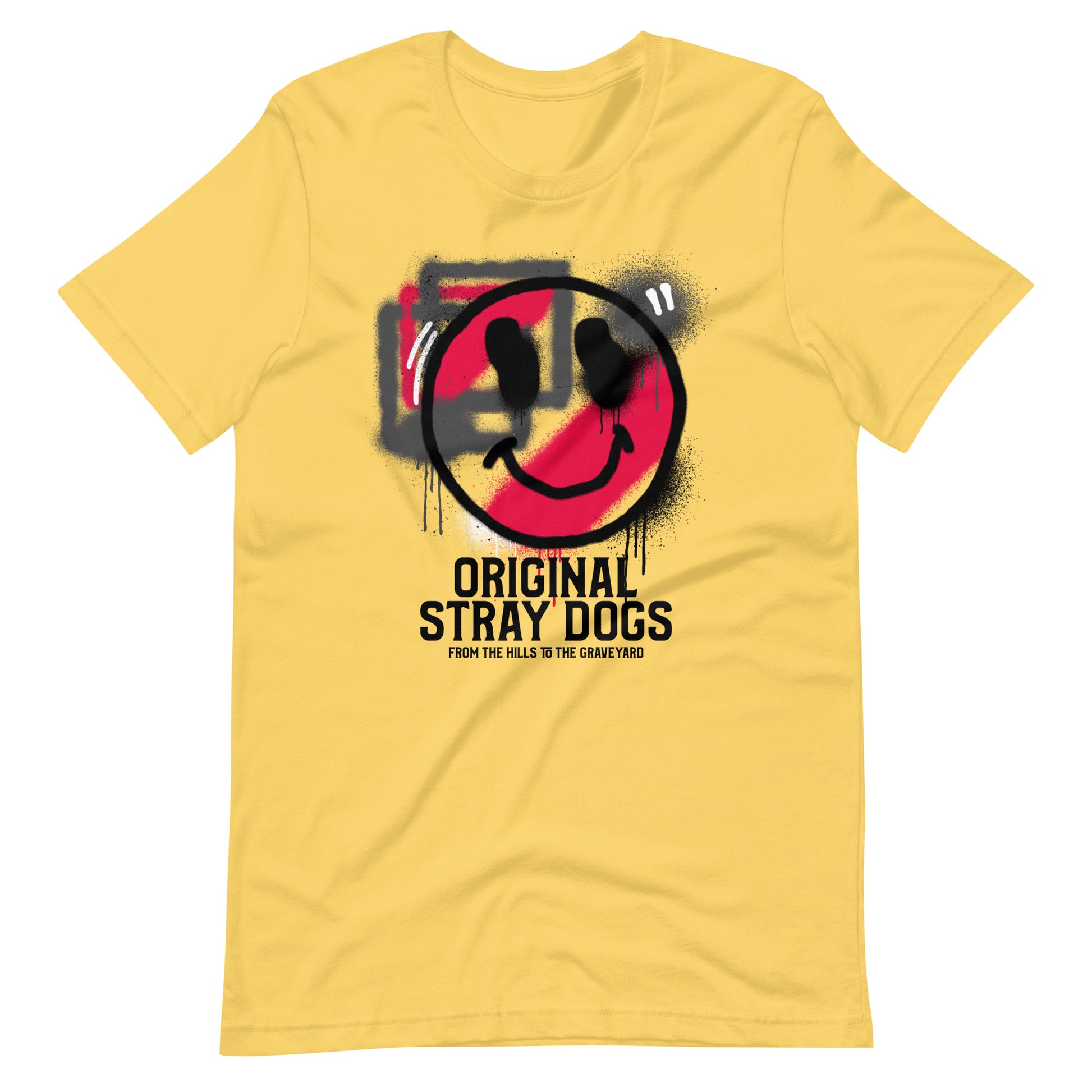 Printagon - Original Stray Dog - T-shirt - Yellow / S