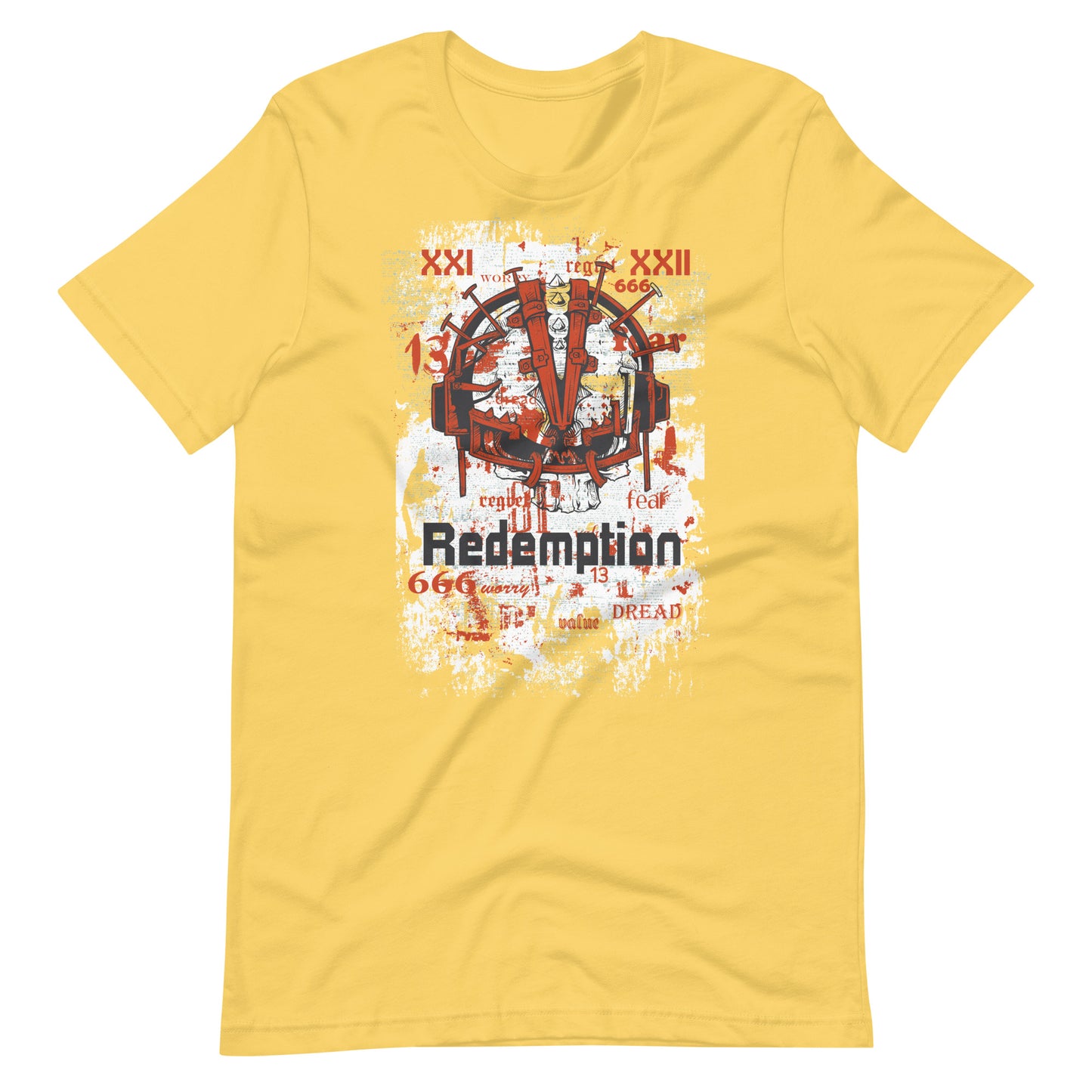 Printagon - Redemption - T-shirt - Yellow / S