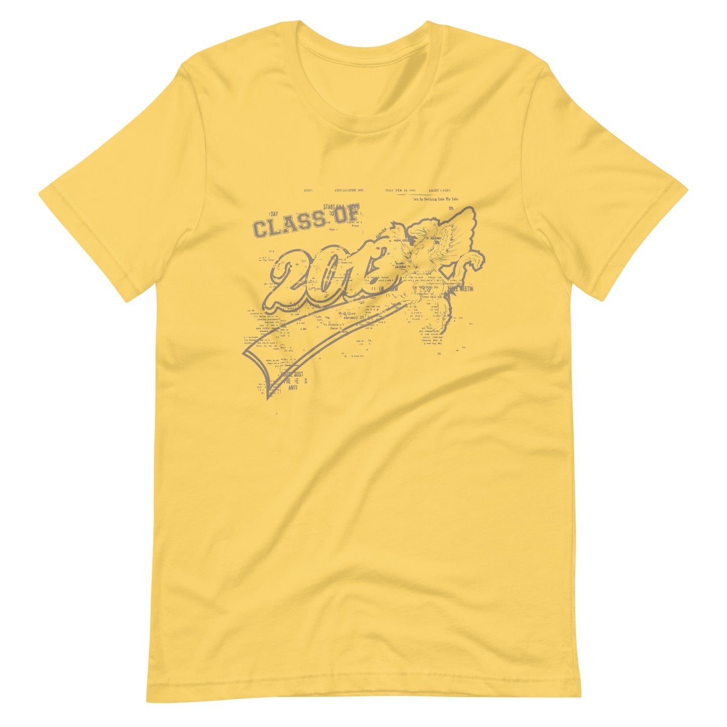 Printagon - Class Of 2013 - T-shirt - Yellow / S