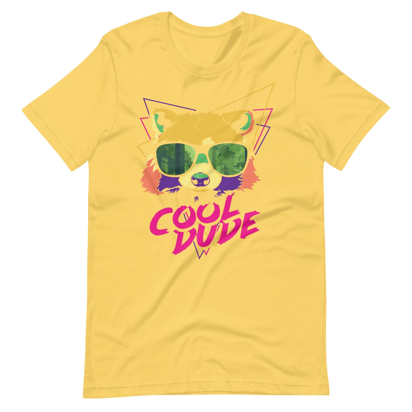 Printagon - Cool Dude - Unisex T-shirt - Yellow / S