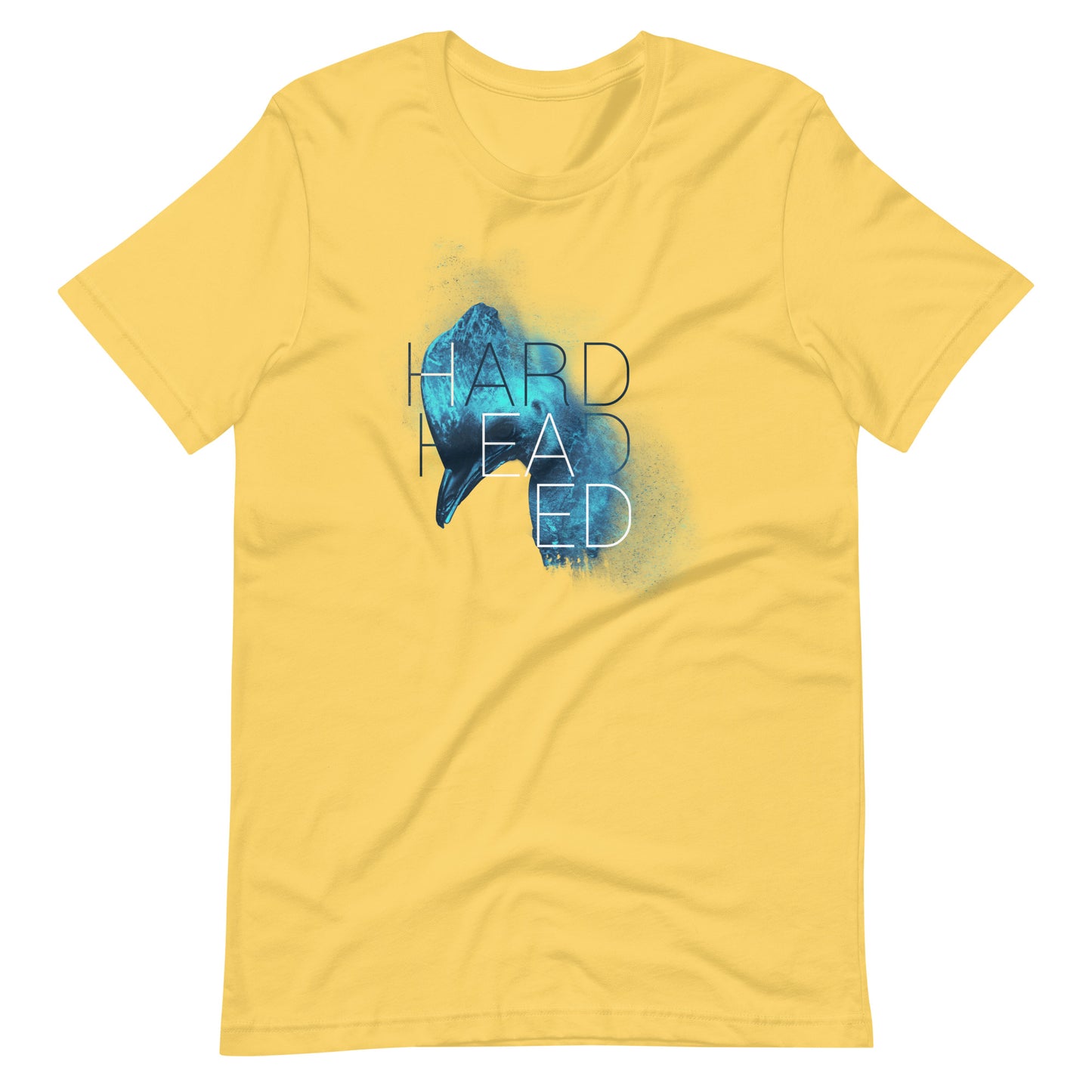 Printagon - Hard Head Ed - Unisex T- shirt - Yellow / S