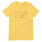 Printagon - Cat Quotes - Unisex T-shirt - Yellow / S