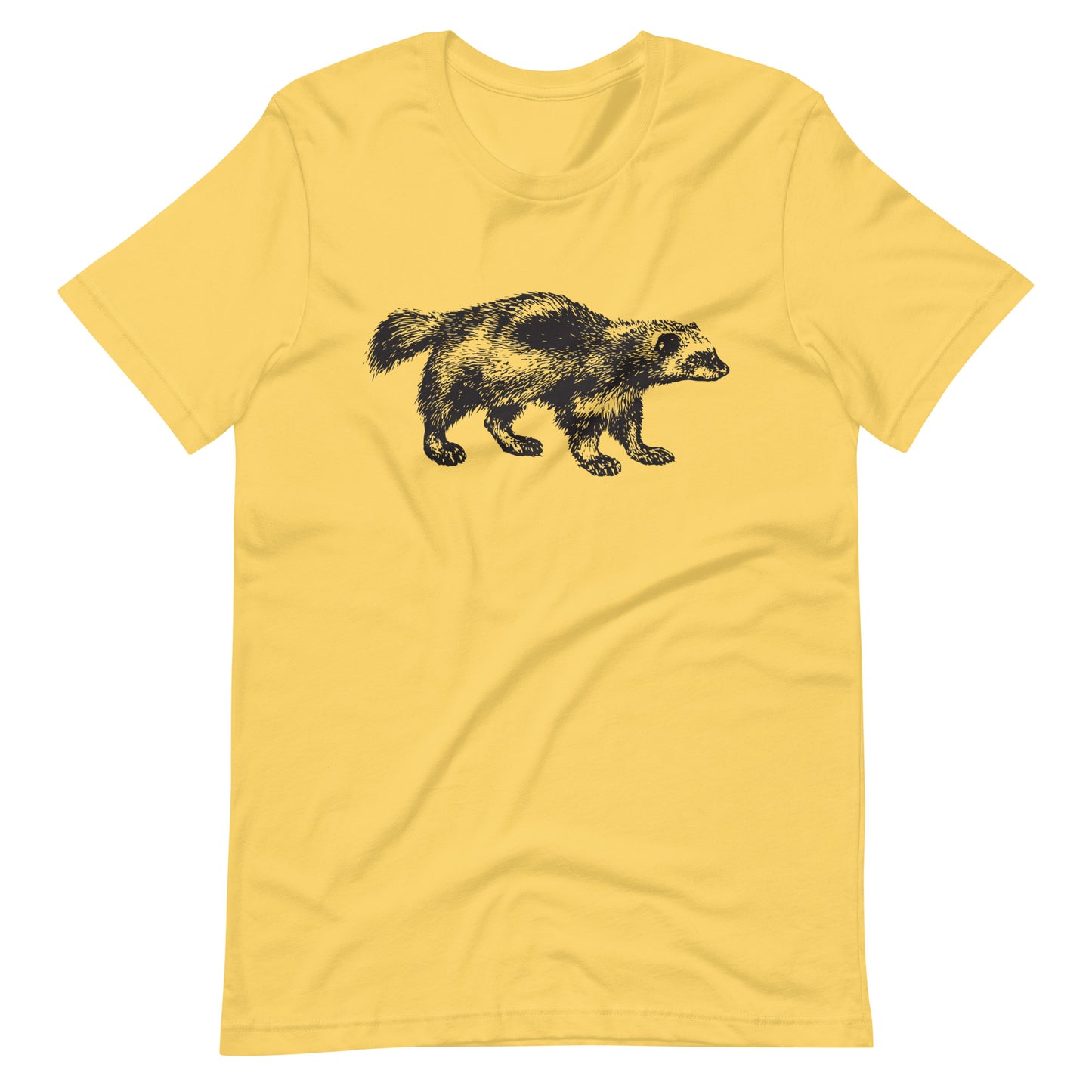 Printagon - Wolverine 002 - Unisex T-shirt - Yellow / S