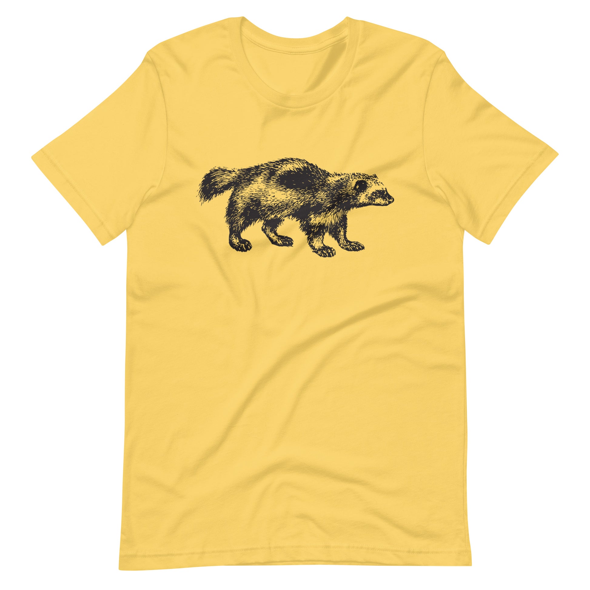 Printagon - Wolverine 002 - Unisex T-shirt - Yellow / S