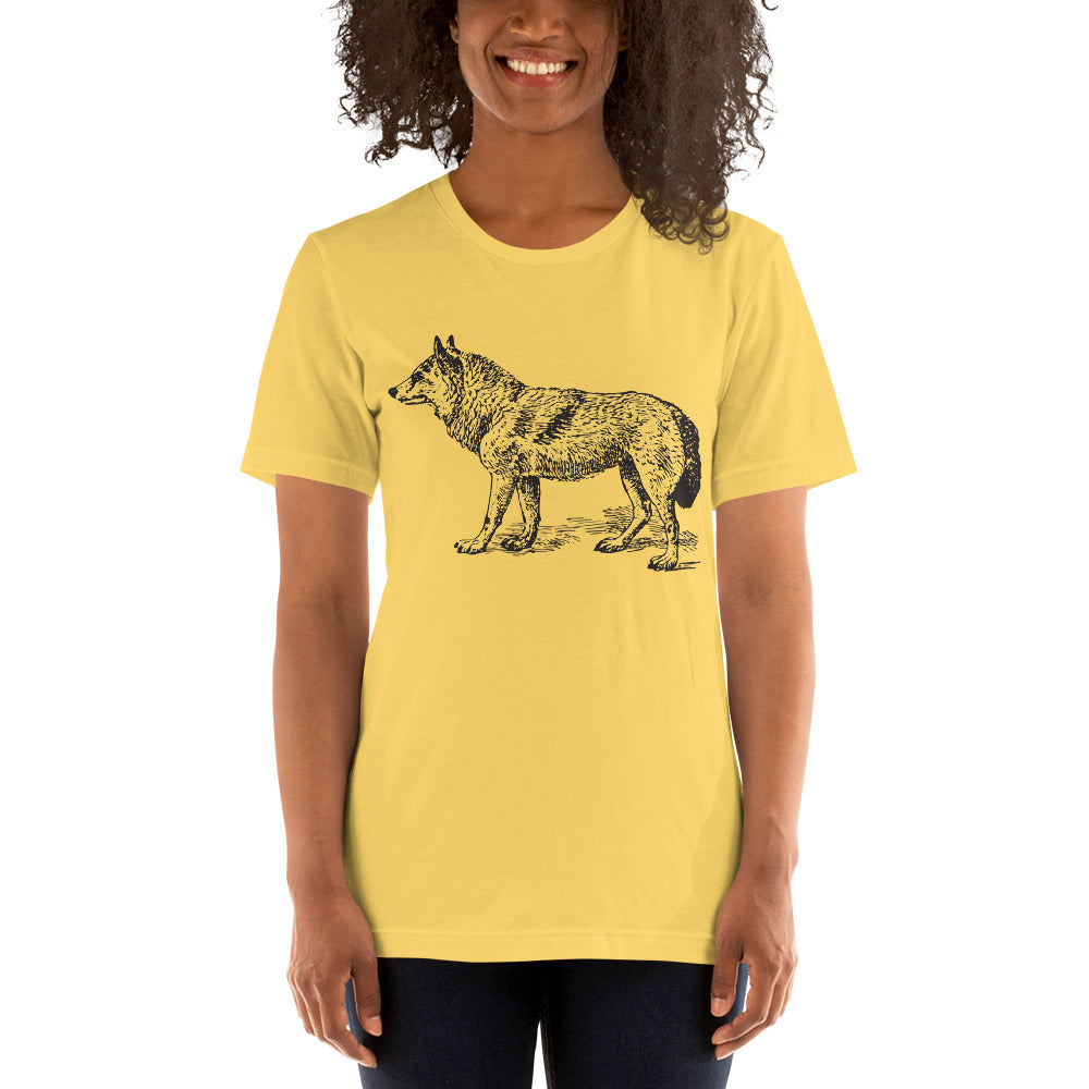 Printagon - Japanese Wolf - Unisex T-shirt -