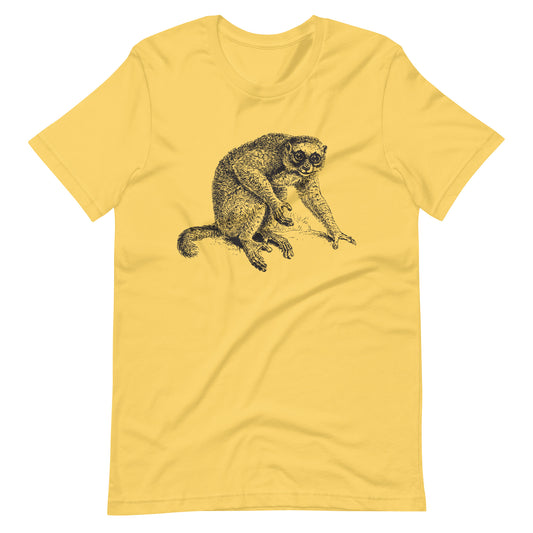 Printagon - Tarsier - Unisex T-shirt - Yellow / S