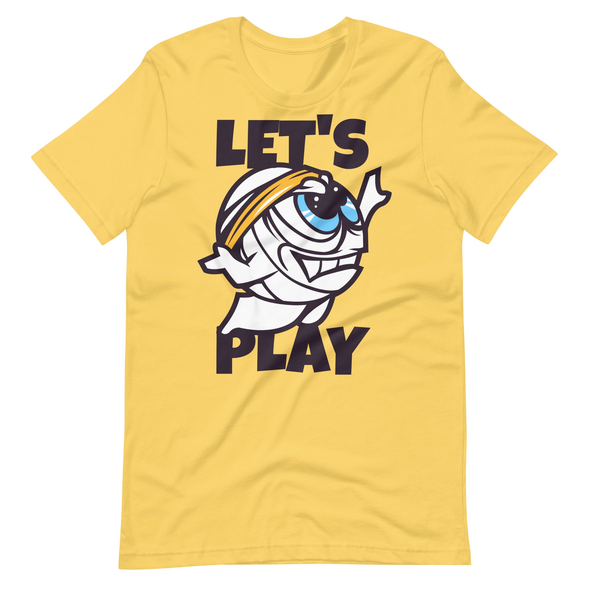 Printagon - Let's Play - Unisex T-shirt - Yellow / S