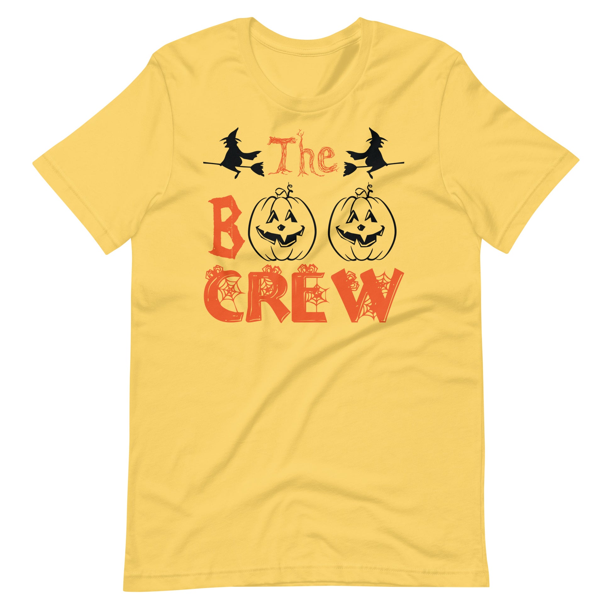 Printagon - The Boo Crew - Unisex T-shirt - Yellow / S