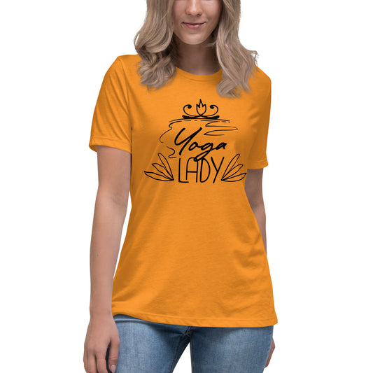 Yoga Lady T-shirt - Printagon